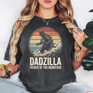 Dadzilla Vater der Monster Vintage Sonnenuntergang T-Shirt