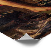 Daedalus Attaching Icarus' Wings, c.1754 Poster (Ecke)