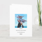 Daedalus Minotaur von Kreta Karte (Rückseite)