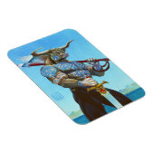 Daedalus Minotaur von Kreta Magnet (Rechte Seite)