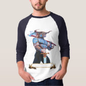 Daedalus Minotaur von Kreta T-Shirt (Vorderseite)