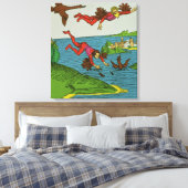 Daedalus und Icarus, 15. Jahrhundert Leinwanddruck (Insitu (Schlafzimmer))