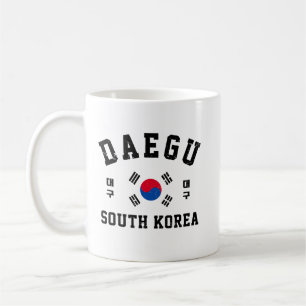 Daegu Südkorea Kaffeetasse