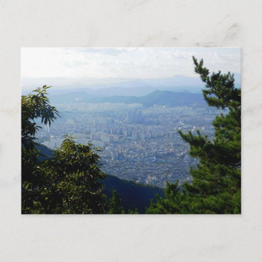 Daegu, Südkorea Postkarte (Vorderseite)