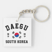 Daegu Südkorea  Schlüsselanhänger (Rückseite)