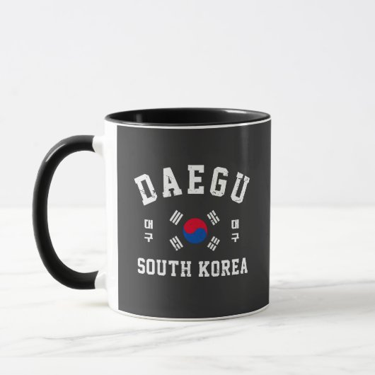 Daegu Südkorea Tasse (Links)