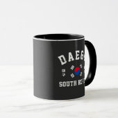 Daegu Südkorea Tasse (VorderseiteRechts)