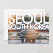 Daehak-ro, Ihwa-dong, Jongno-gu, Seoul, Südkorea Postkarte (Vorne/Hinten)