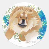 DAEJA VU Chow Aufkleber (Vorderseite)