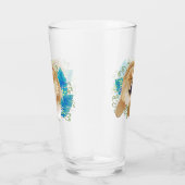 DAEJA VU Chow-Chow 16 Unze Glasentwurf Front u. Glas (Rechts)