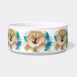 DAEJA VU Chow-Chow - Keramikhundeteller Napf