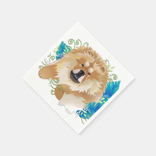 DAEJA VU Chow - Papierservietten (Ecke)