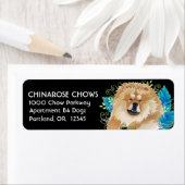 DAEJA VU CHOW - Rücksendeadressen-Aufklebers Custo (Insitu)