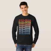 Daejeon City Groovy Retro T-Shirt (Vorne ganz)