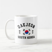 Daejeon Südkorea Kaffeetasse (Links)