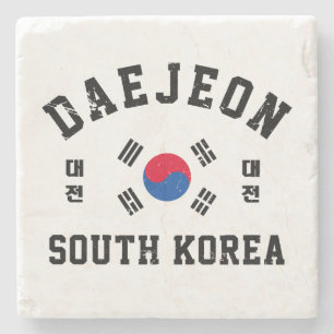 Daejeon Südkorea Steinuntersetzer