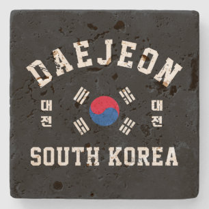 Daejeon Südkorea Steinuntersetzer