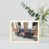 Daelim-Motorrad Postkarte (Stehend Vorderseite)