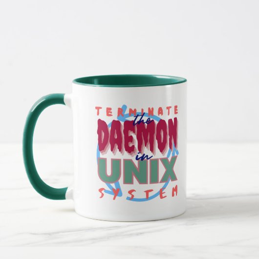 Daemon-Prozess in Unix-Systemen Tasse (Links)