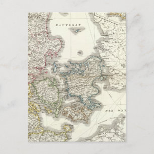 Daenemark, Insel - Dänemark, Island Postkarte
