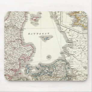Daenemark, Island - Dänemark, Island Mousepad