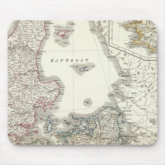 Daenemark, Island - Dänemark, Island Mousepad (Vorne)