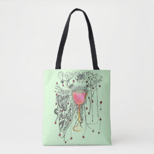 Daf Yomi Hebrew English Aramaic on Mint Green Tasche