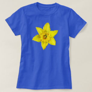 Daffelgelbe Frühlingsfarbe Blume Aquarell T-Shirt