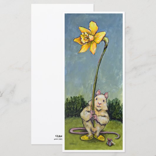 Daffodiakarte (Vorne/Hinten)