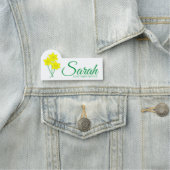 Daffodic Bunch Blume Shop Florist Namensschild (Beispiel)