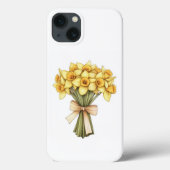 Daffodien Case-Mate iPhone Hülle (Rückseite)