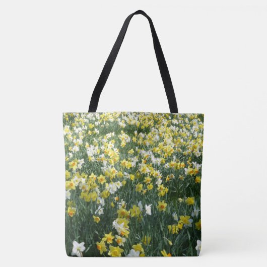 Daffodien Frühlingsblumen Tote Tasche (Vorderseite)
