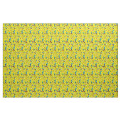 Daffodien Frühlingsblumenmuster Stoff (Fat Quarter (45,7 x 55,9 cm))