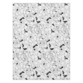 Daffodien Frühlingsblumenmuster Tischdecke (Vorderseite)