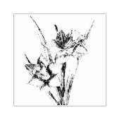 Daffodien Gummistempel (Prägung)