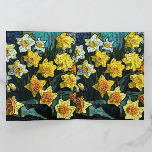 Daffodien Karte (Innenseite)