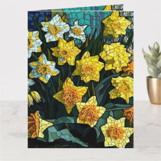 Daffodien Karte