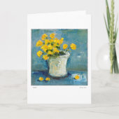 Daffodien Karte (Vorderseite)