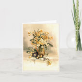 Daffodien Karte (Vorderseite)