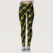 Daffodien Leggings (Vorderseite)