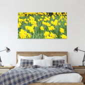 Daffodien Leinwanddruck (Insitu (Schlafzimmer))