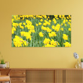 Daffodien Leinwanddruck (Insitu (Wohnzimmer))