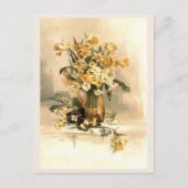 Daffodien Postkarte (Vorderseite)