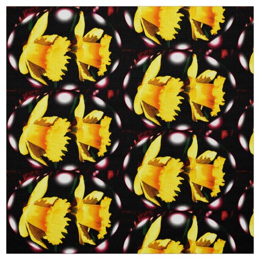 Daffodien Stoff (Muster)