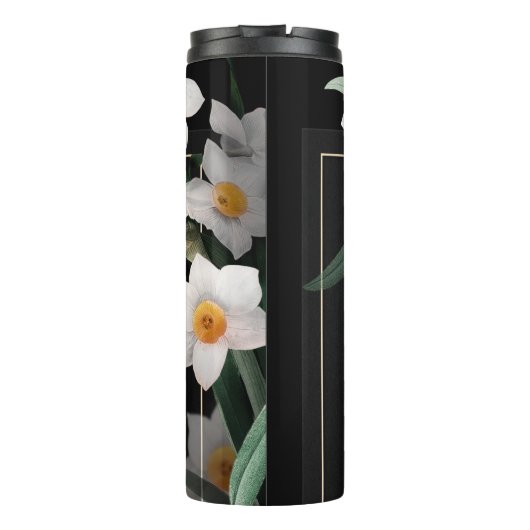 Daffodien Thermosbecher (Rückseite)