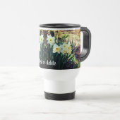 Daffodien von Brook Personalisiert Reisebecher (VorderseiteRechts)