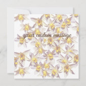 Daffodien Werden Sie meine Bridesmaid-Karte sein? Einladung (Rückseite)