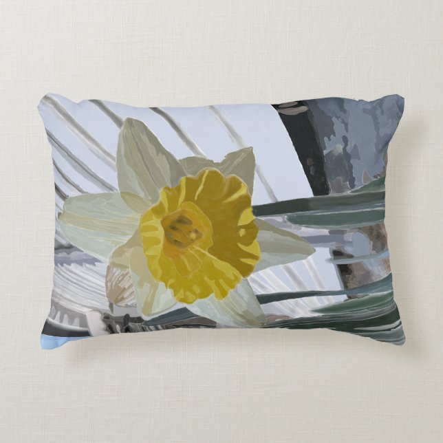 Daffodil Accent Pillow Dekokissen (Vorderseite)