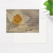 Daffodil and Pearls Wedding Wohltätigkeit Fevor Ca (Schreibtisch)