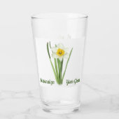 Daffodil anpassbar glas (Rückseite)